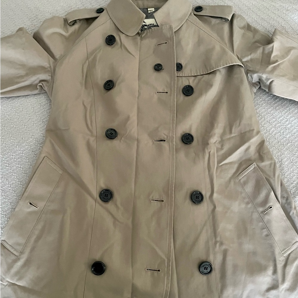 Burberry Trench Coat in Gray